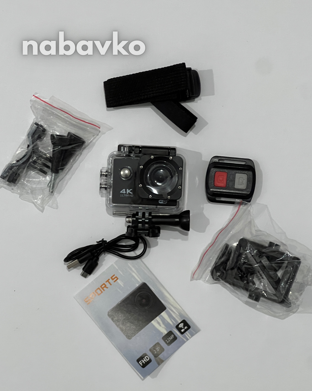 AdventureCam 4K Sports Camera