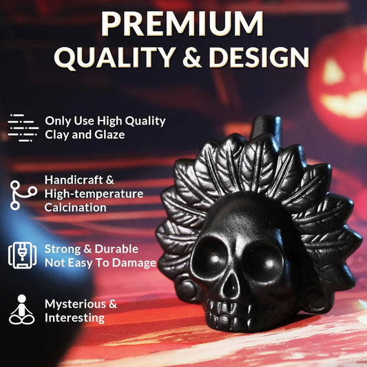 Aztečka Keramička Zviždaljka Vriskova – Ručna Izrada sa Autentičnim Zvukom Straha