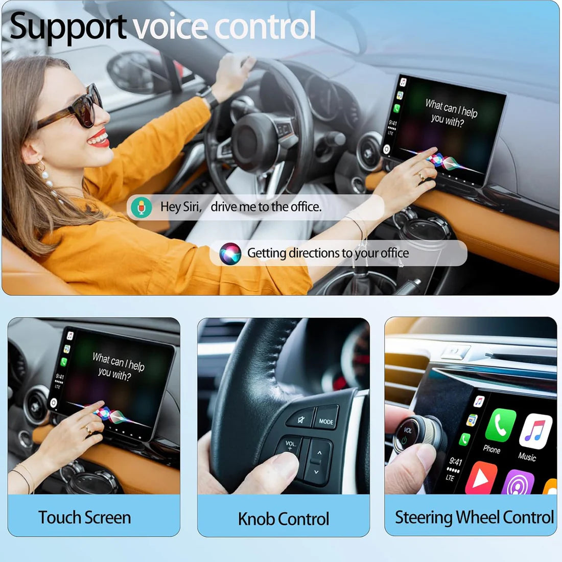 DriveLink™ Wireless CarPlay & Android Auto Adapter