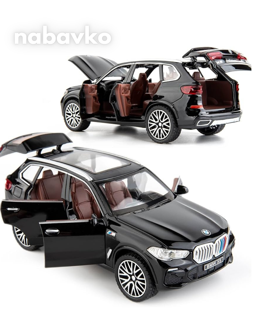 BMW X5 CRNI 1:32 AUTIĆ