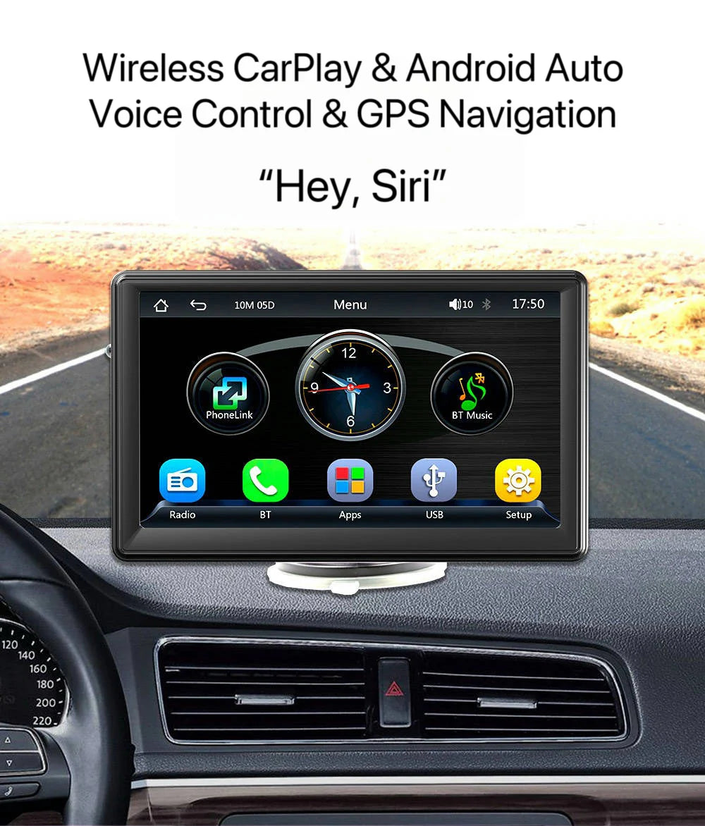 SmartDrive 7 – Bežični CarPlay & Android Auto Ekran