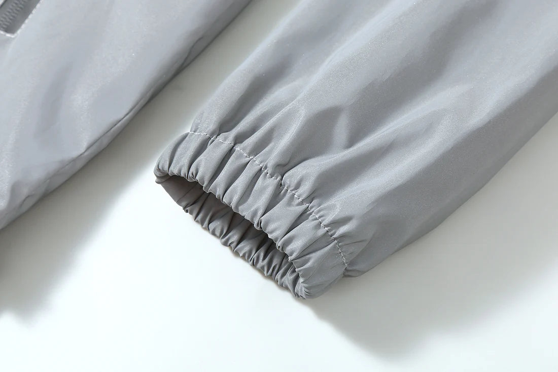 LumiShift Jakna – Reflektujuća, Vetrootporna i Vodootporna Jakna koja Menja Boje