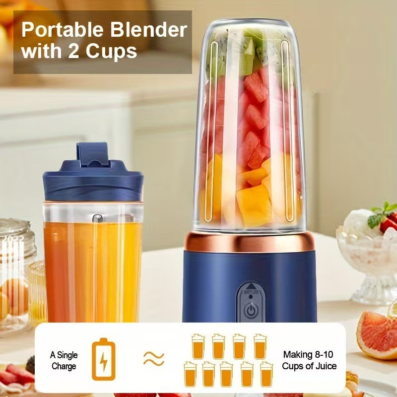 BlendGo Duo Pro – Prenosivi Bežični Blender sa 2 Boce
