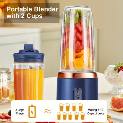 BlendGo Duo Pro – Prenosivi Bežični Blender sa 2 Boce