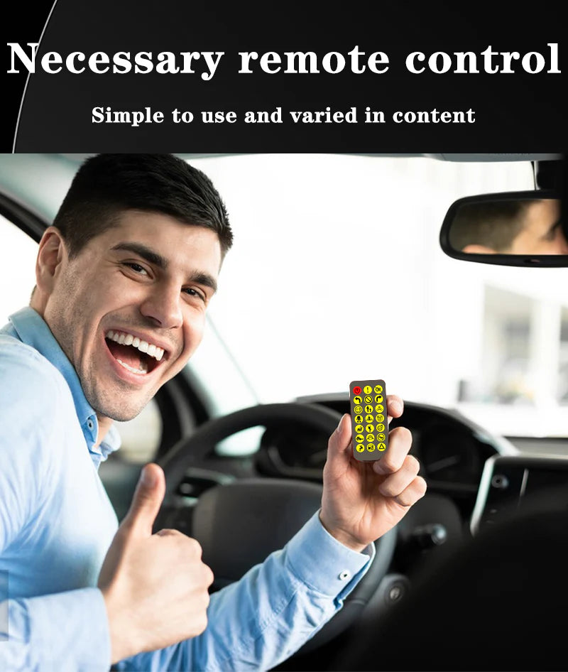 AutoGlow Pro – Programabilni LED Panel za Auto sa Pametnim Daljinskim Upravljanjem