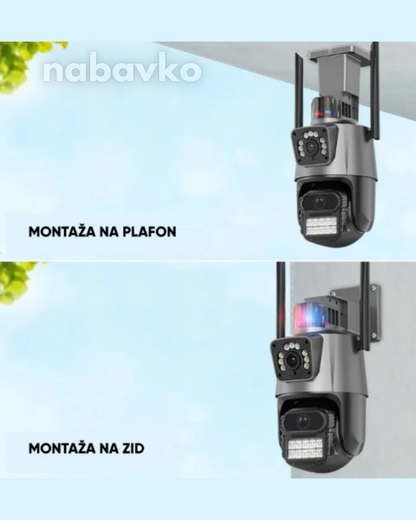 IP Wi‑Fi Dual Floodlight Security Camera – 302X