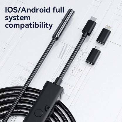 FlexCam Pro – Inspekcijska Kamera sa 5M Savitljivim Kablom i Zamenskim Alatima