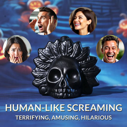 Aztečka Keramička Zviždaljka Vriskova – Ručna Izrada sa Autentičnim Zvukom Straha