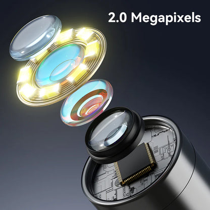 FlexCam Pro – Inspekcijska Kamera sa 5M Savitljivim Kablom i Zamenskim Alatima