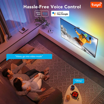 LumaFlow™ SyncLight – Smart LED Backlight for 50–65” TVs