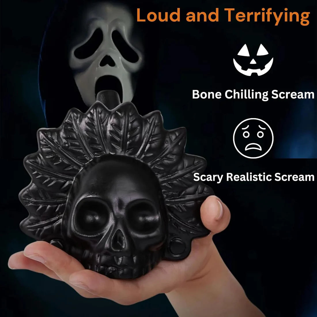 Aztečka Keramička Zviždaljka Vriskova – Ručna Izrada sa Autentičnim Zvukom Straha