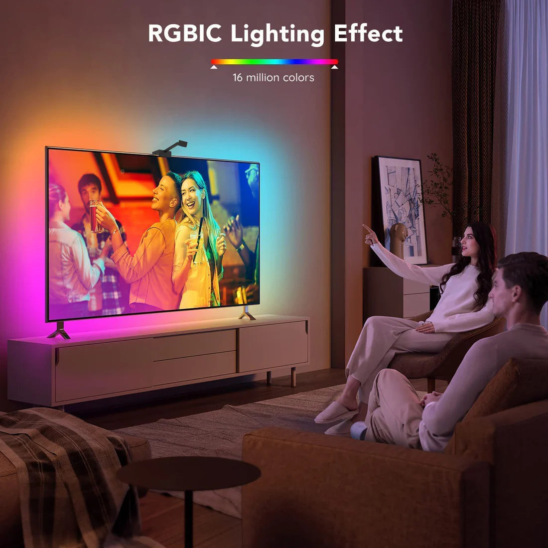 LumaFlow™ SyncLight – Smart LED Backlight for 50–65” TVs