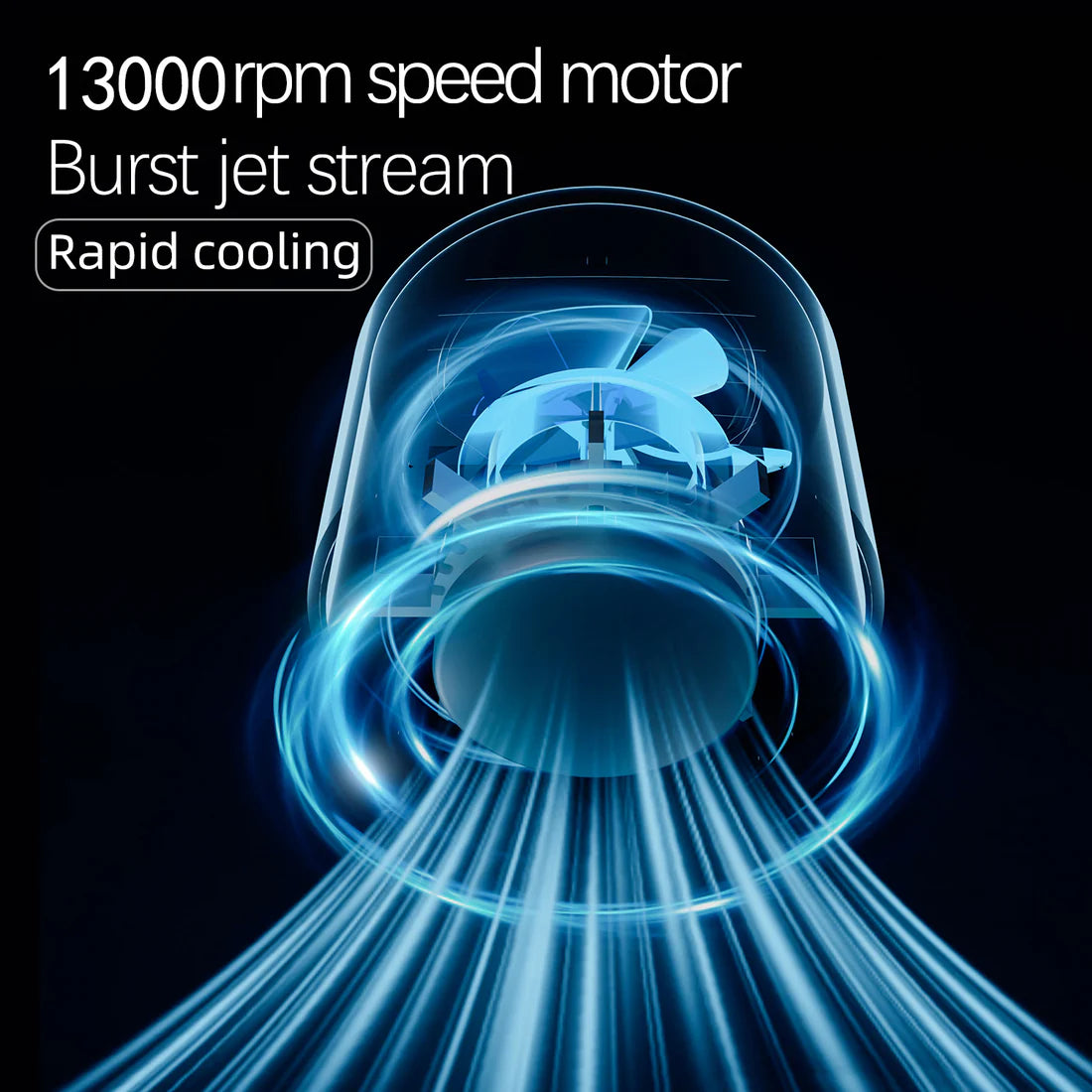 IceBreeze Turbo – Ručni Ventilator sa Hlađenom Metalnom Pločom i LED Svetlom