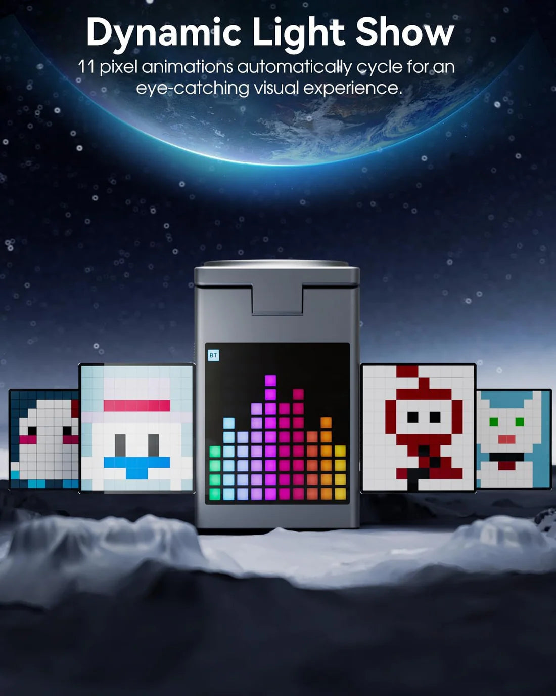 LumiDock 3-u-1 Bluetooth zvučnik i bežna stanica za punjenje