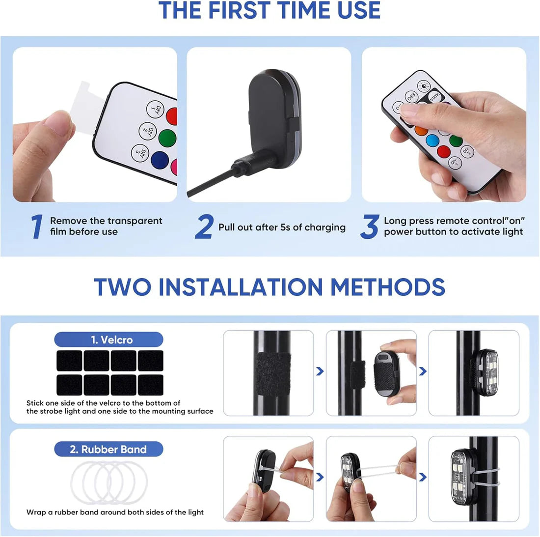 LumeX Flux RGB Svetla za Vozila – Bežični LED Sistem sa Daljinskom Kontrolom