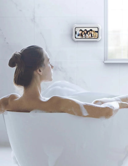 Vodootporni Držač Telefona za Tuširanje 480° – Zidna i Kadna Montaža