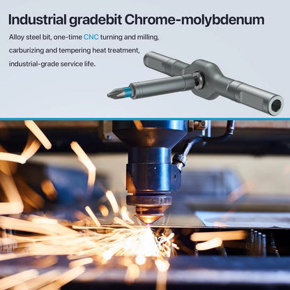 MagSnap Modularni Precizni Šrafciger Set sa Račnom – Magnetni Alat za Sitne Popravke