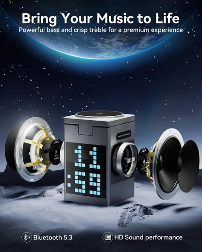 LumiDock 3-u-1 Bluetooth zvučnik i bežna stanica za punjenje