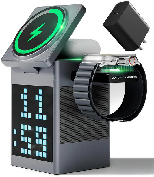 LumiDock 3-u-1 Bluetooth zvučnik i bežna stanica za punjenje