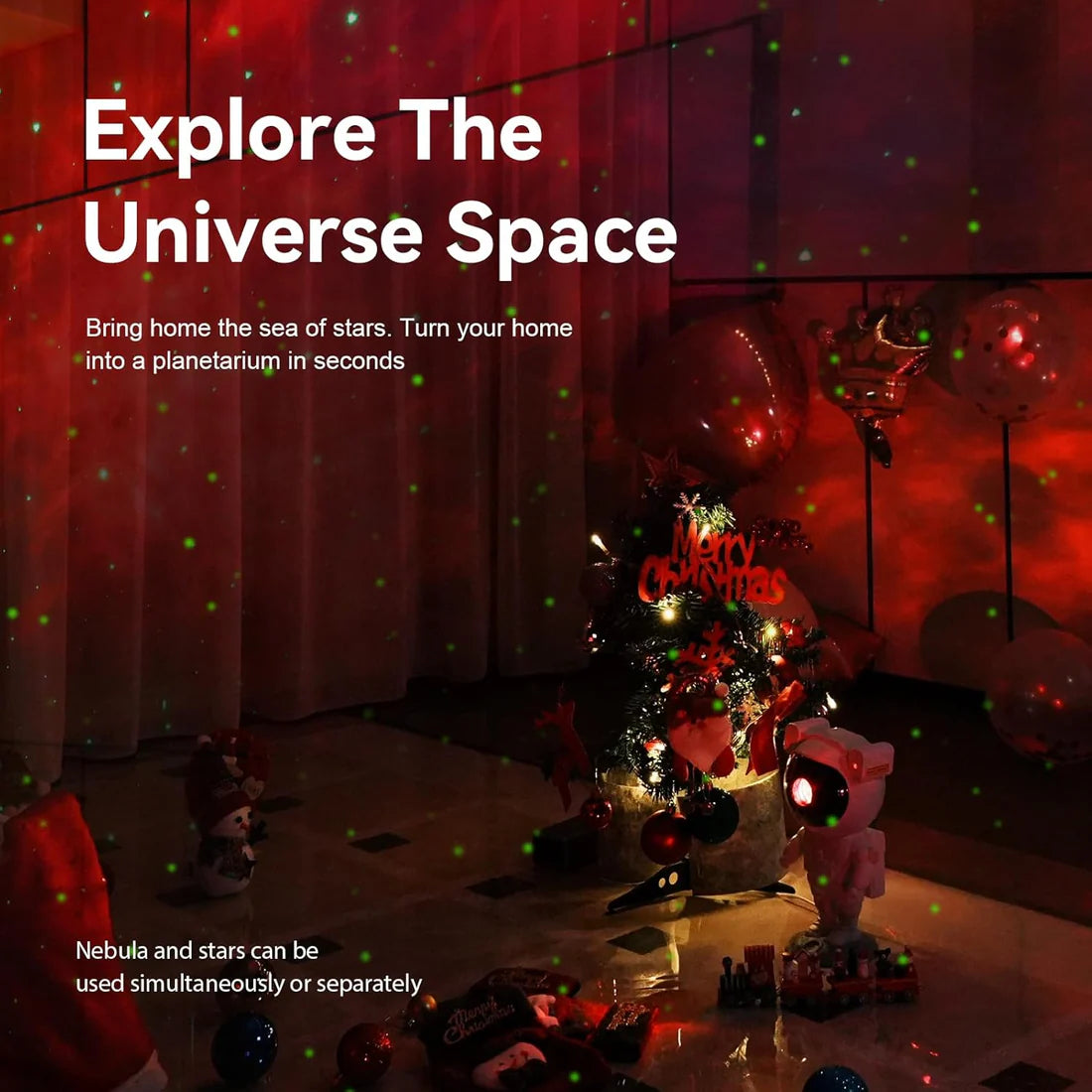 StarVoyager™ Astronaut Projektor Galaksije – Unesi Svemir u Svoju Sobi