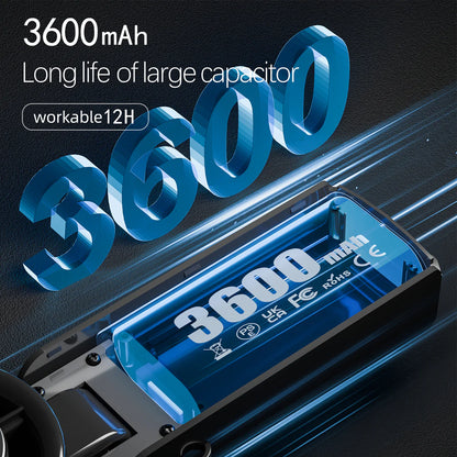 IceBreeze Turbo – Ručni Ventilator sa Hlađenom Metalnom Pločom i LED Svetlom