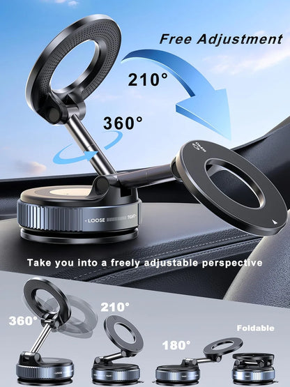 NanoHold 360 – Univerzalni Držač za Telefon sa Vakumom i Nano-Gelom
