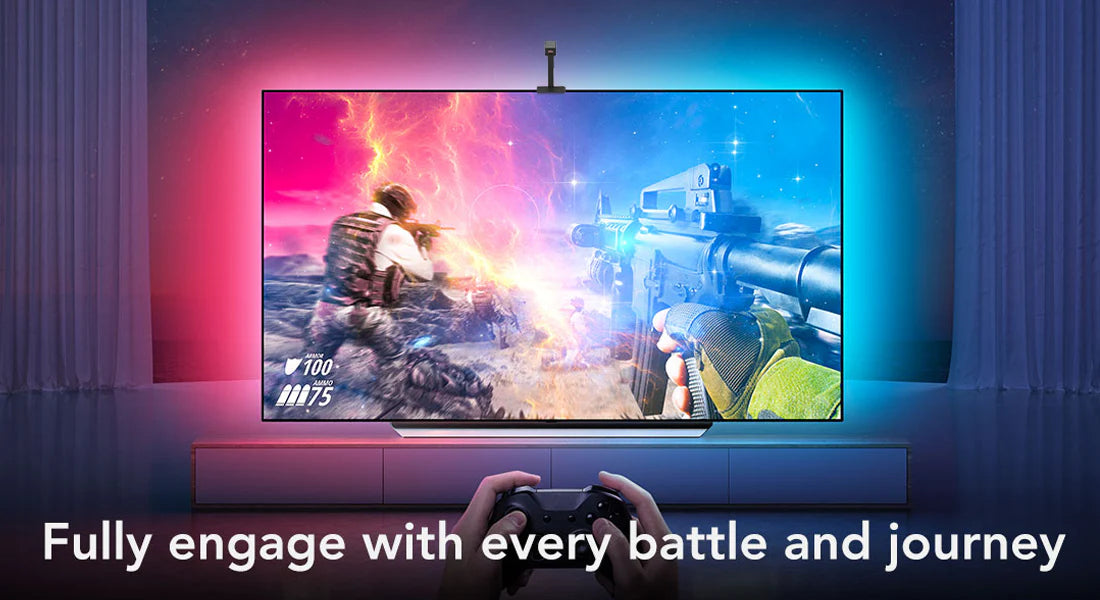 LumaFlow™ SyncLight – Smart LED Backlight for 50–65” TVs