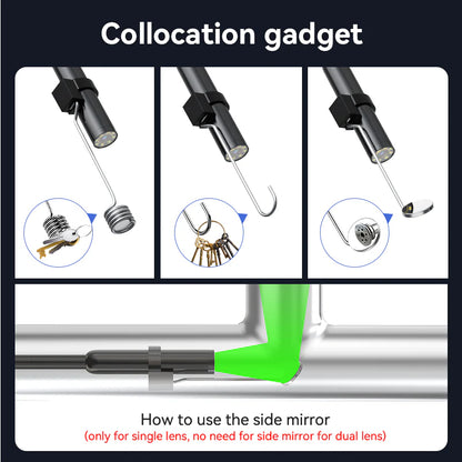 FlexCam Pro – Inspekcijska Kamera sa 5M Savitljivim Kablom i Zamenskim Alatima