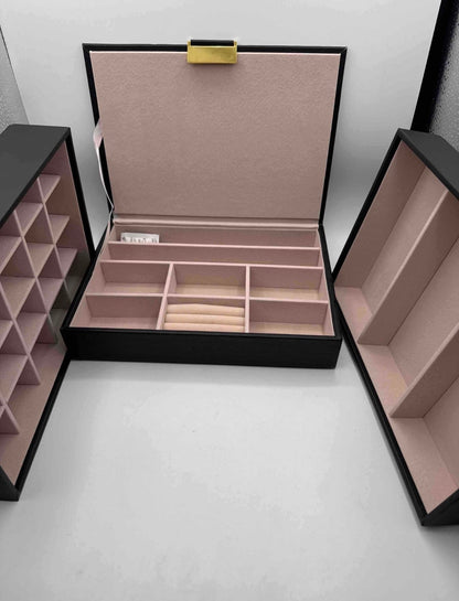 Kutija za Nakit LuxeCase Prestige | Organizator za Prstenje, Ogrlice i Minđuše