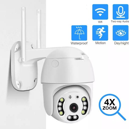 VisionGuard Smart PTZ Kamera 5MP WiFi IP Kamera