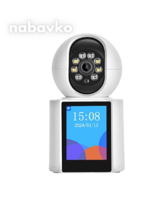 IP WiFi kamera sa LED display‑om