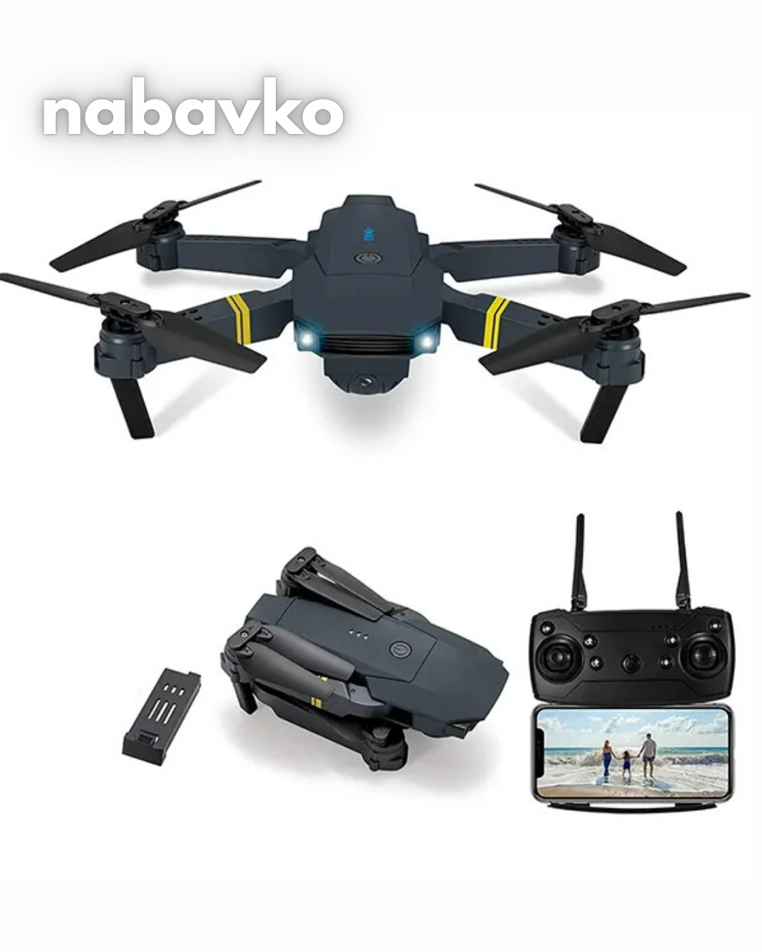 SkyView Drone 4K Dual Camera