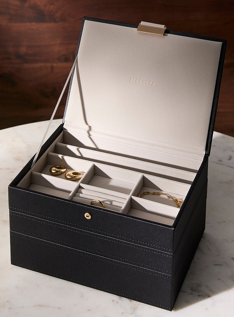 Kutija za Nakit LuxeCase Prestige | Organizator za Prstenje, Ogrlice i Minđuše