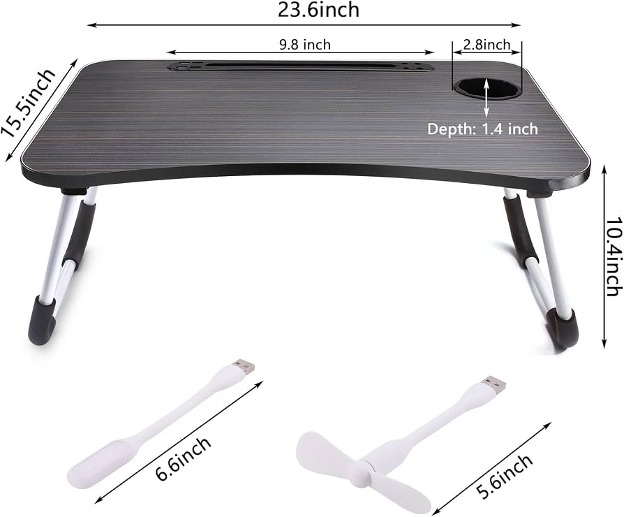 SmartDesk Mini Pro – Sklopivi Sto za Krevet, Učenje i Rad