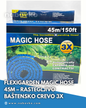 FlexiGarden Magic Hose 45m – Rastegljivo Baštensko Crevo 3X