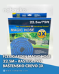 FlexiGarden Magic Hose 22.5m – Rastegljivo Baštensko Crevo 3X