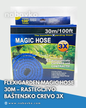 FlexiGarden Magic Hose 30m – Rastegljivo Baštensko Crevo 3X