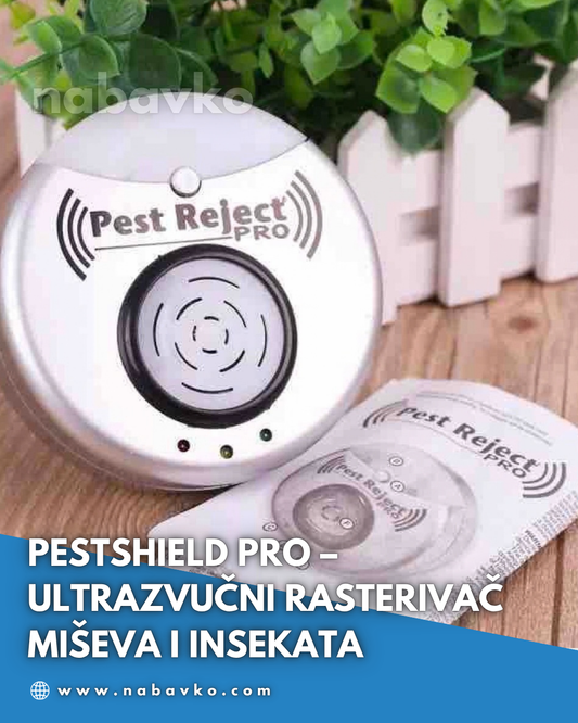 PestShield Pro – Ultrazvučni Rasterivač Miševa i Insekata