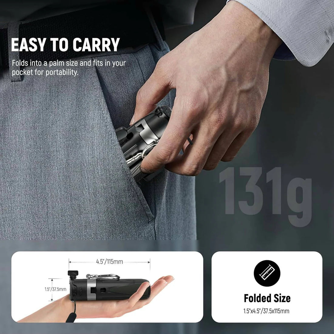 FlexiCreator 3-in-1 – Tripod, Selfie Štap i Držač u Jednom