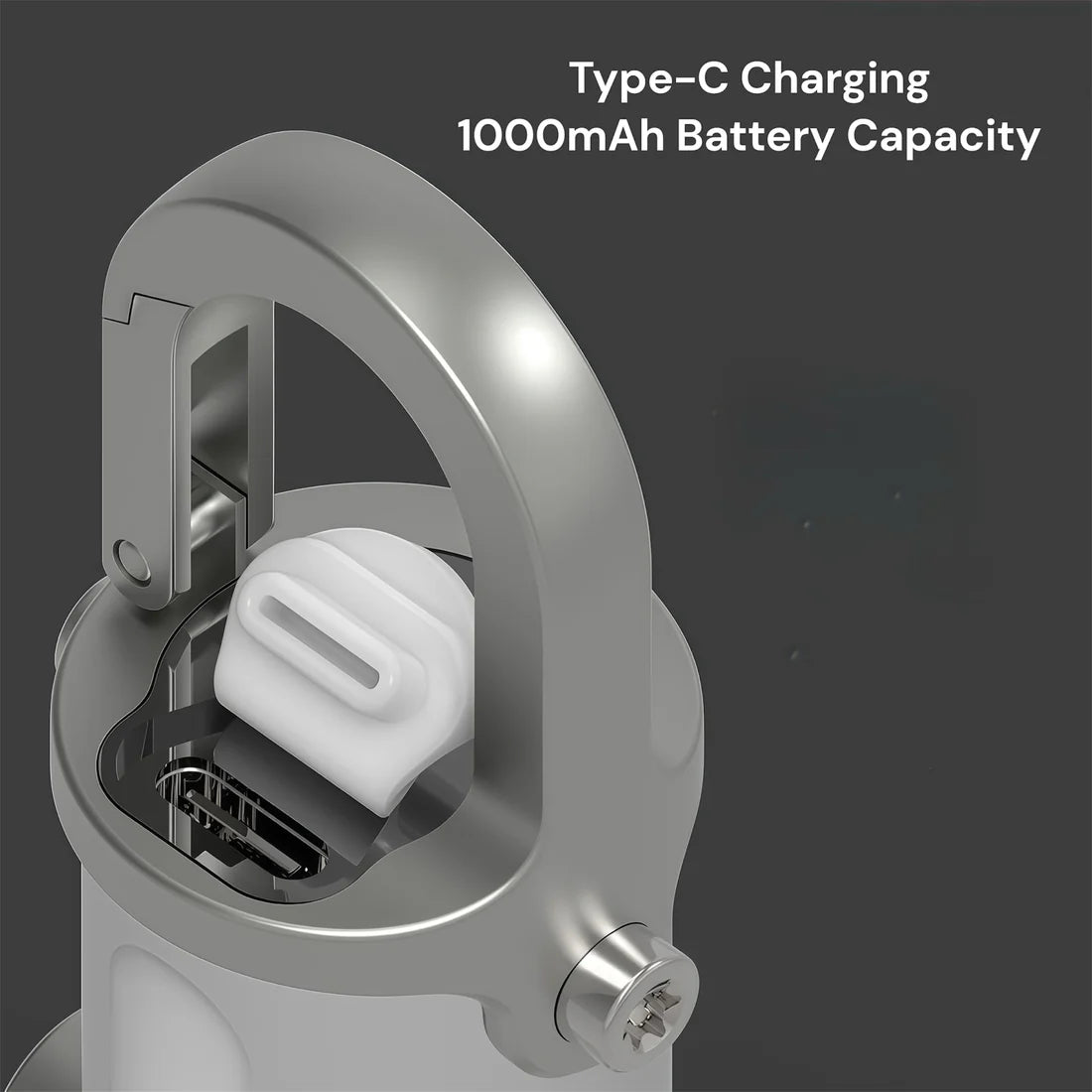 Mini LED lampa LumiLink 1200lm – džepna baterijska lampa sa USB-C punjenjem i SOS funkcijom