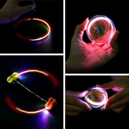 Mini auto FlashSpin RGB – punjiva trkačka igračka u providnoj lopti