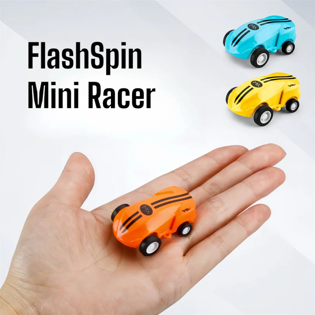 Mini auto FlashSpin RGB – punjiva trkačka igračka u providnoj lopti