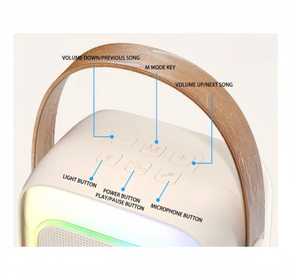 VibeBeat Mini Karaoke Zvučnik