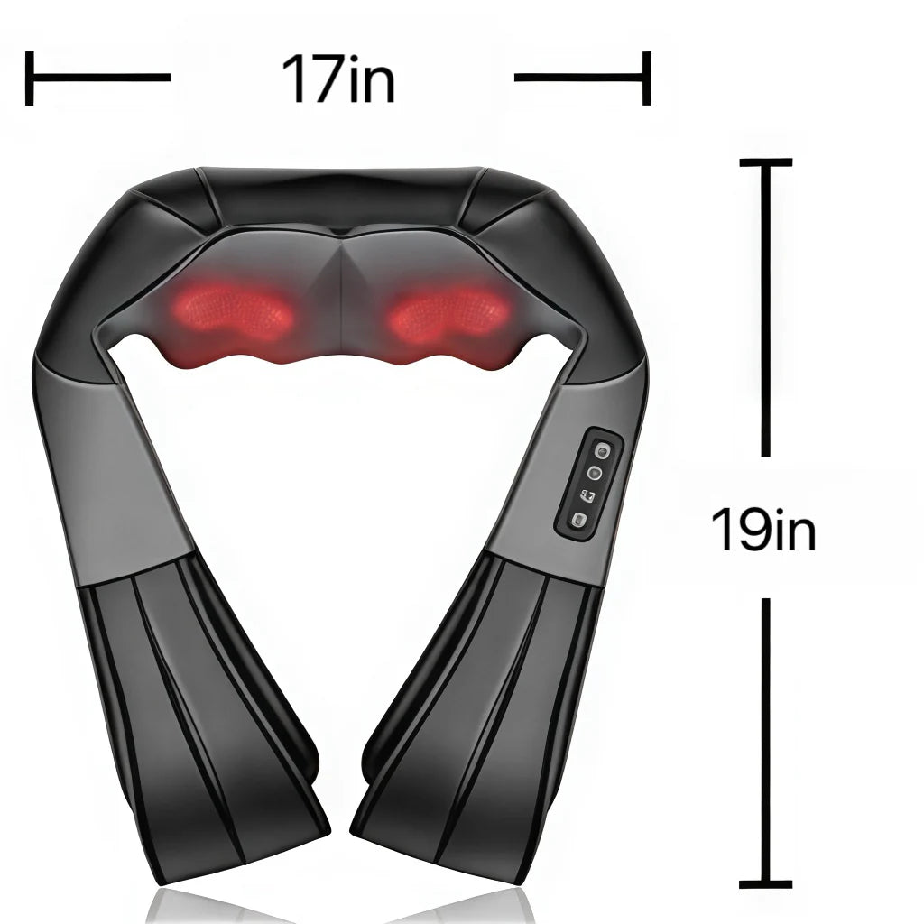 Relaxmate – Grejni masažer za vrat, ramena i leđa