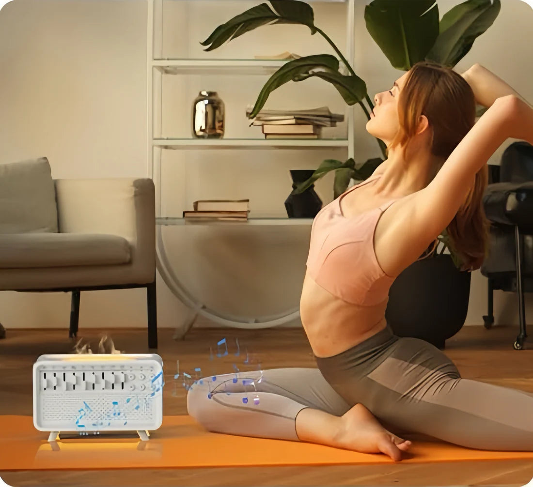 SleepEase Pro – Mašina za Beli Šum sa Mirisnom Maglom i Noćnim Svetlom