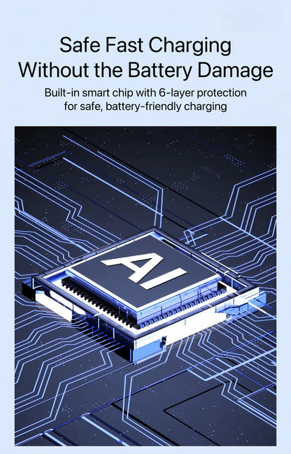 StarVolt Pro – 4-u-1 Auto Punjač sa 66W, Uvlačivim Kablovima i Zvezdanim Svetlom