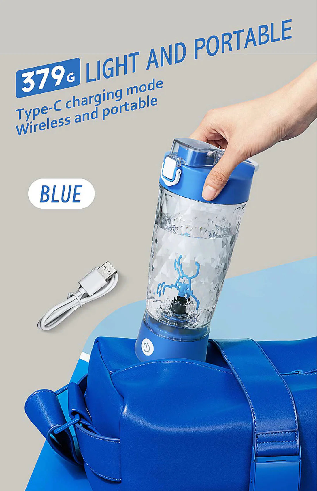 ProShake X – One-Touch Šejker za Savršene Proteinske Napitke