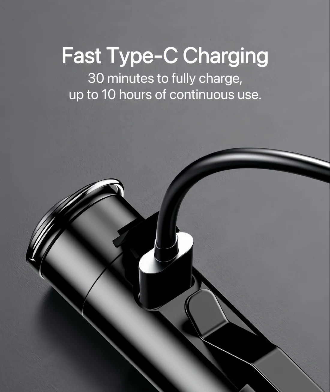 TacBeam Mini – Kompaktna Višenamenska Baterijska Lampa sa Taktickim Dodacima