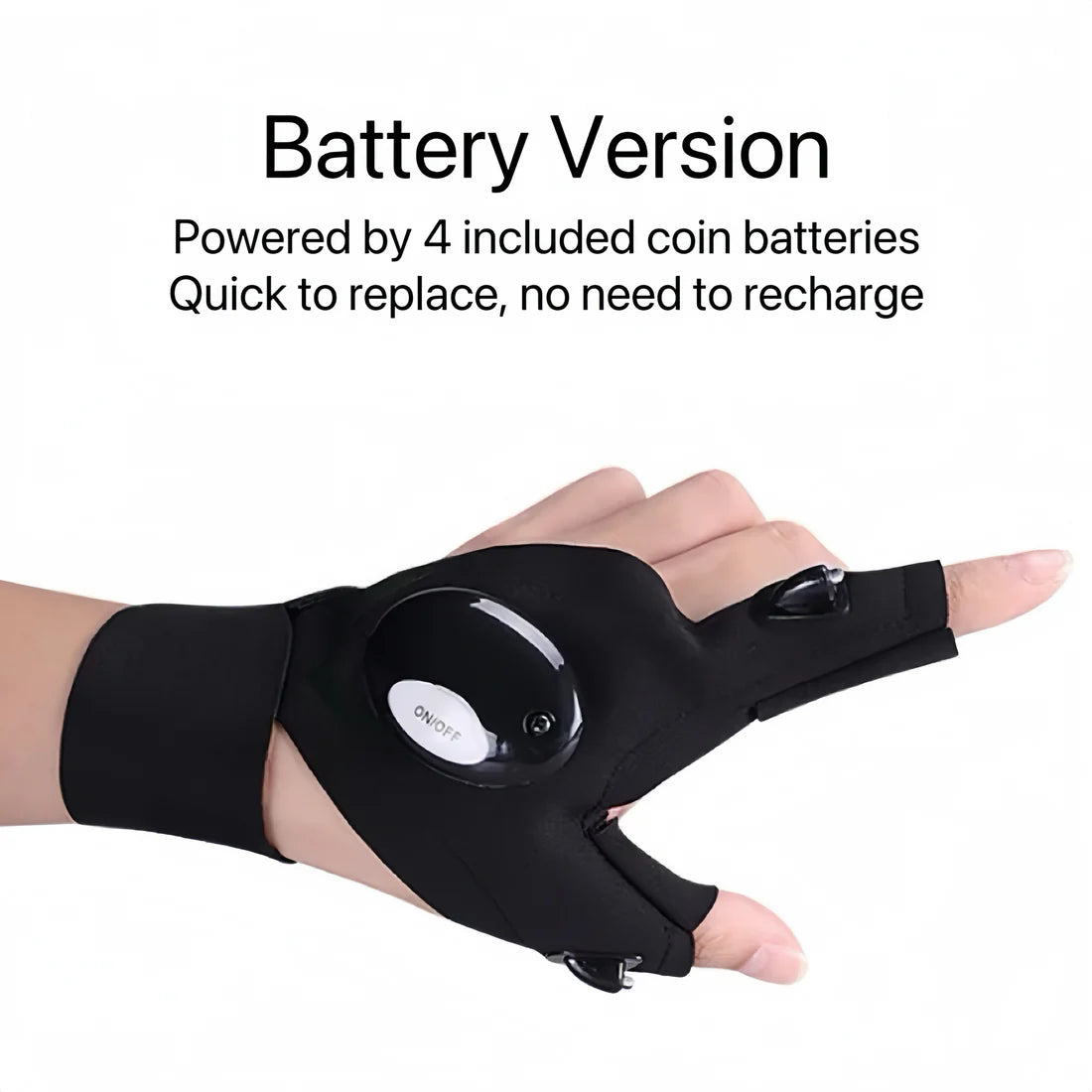 LumoDex LightGloves – Rukavice sa svetlom na prstima za precizan rad u mraku