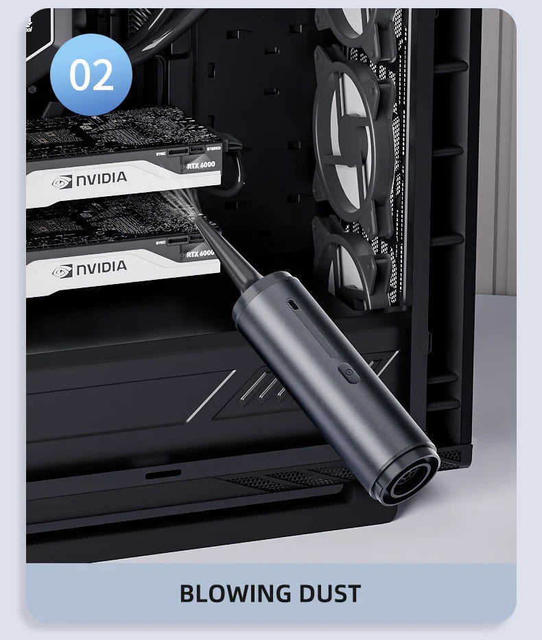 TurboSweep AirDual – Džepni usisivač i duvač sa pojačanom snagom